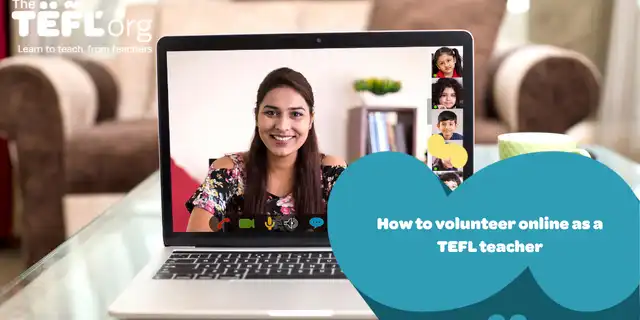 How to volunteer online as a TEFL teacher