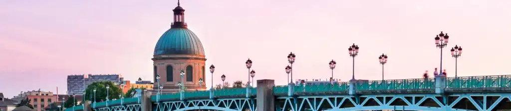 View of central Toulouse