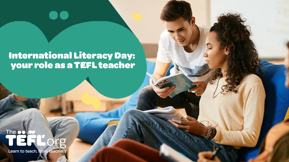 International Literacy Day: your role as a TEFL Teacher