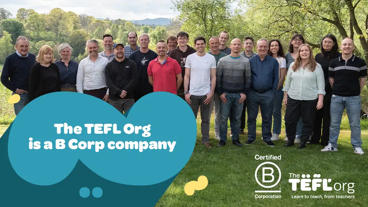 The TEFL Org is a B Corp Company